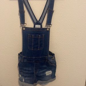Overall shorts